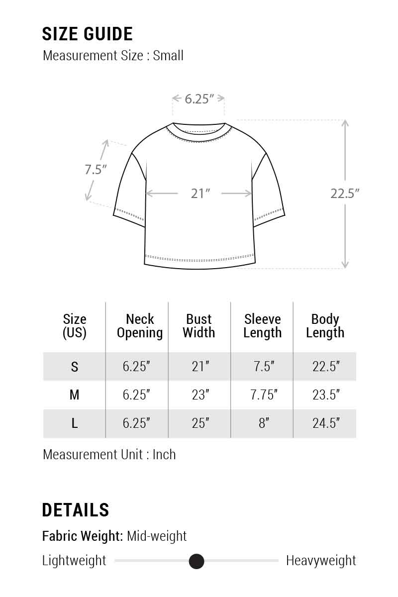 "I Like It Dirty" Martini Graphic Boxy Crop Top