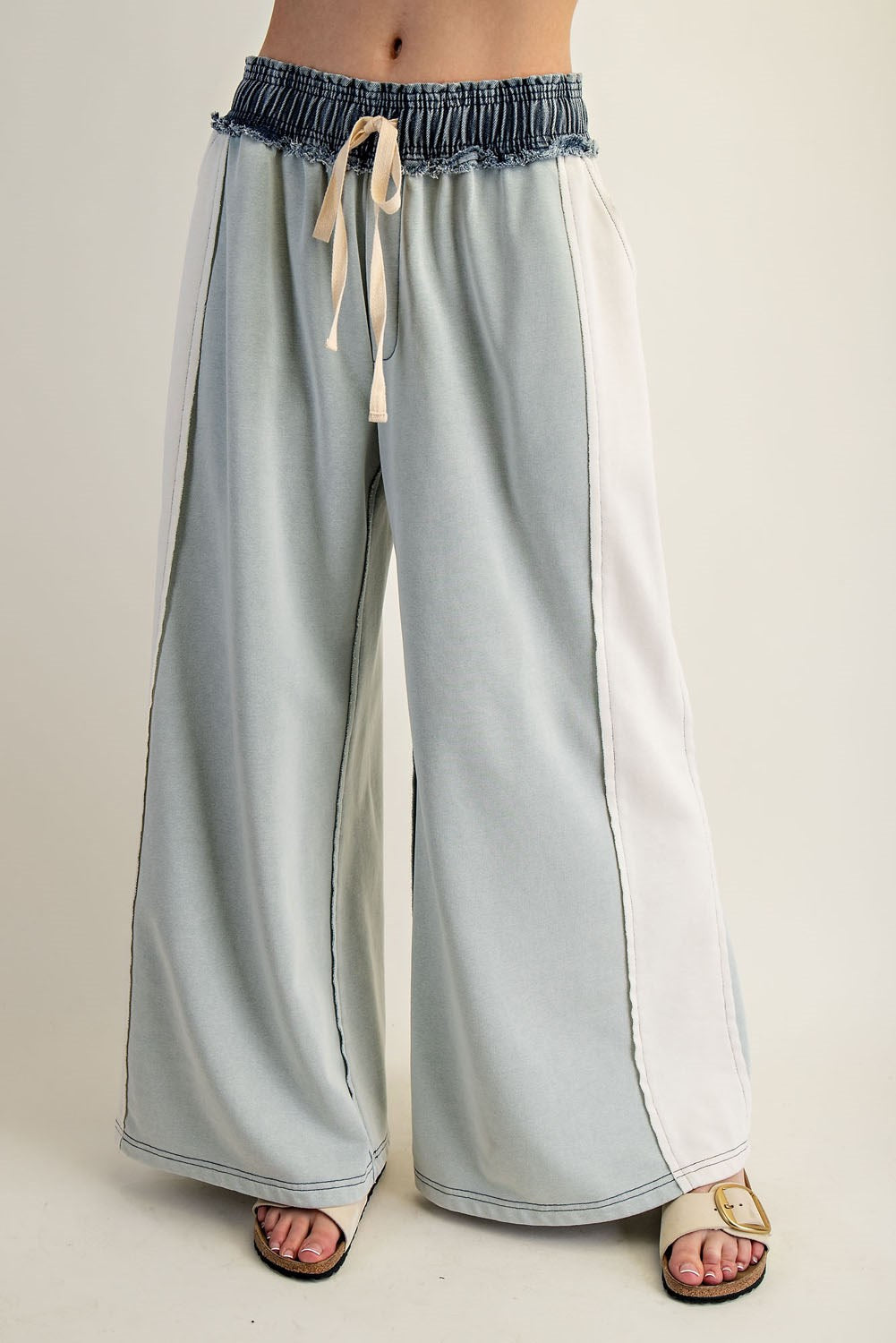 Frayed Color Block Set