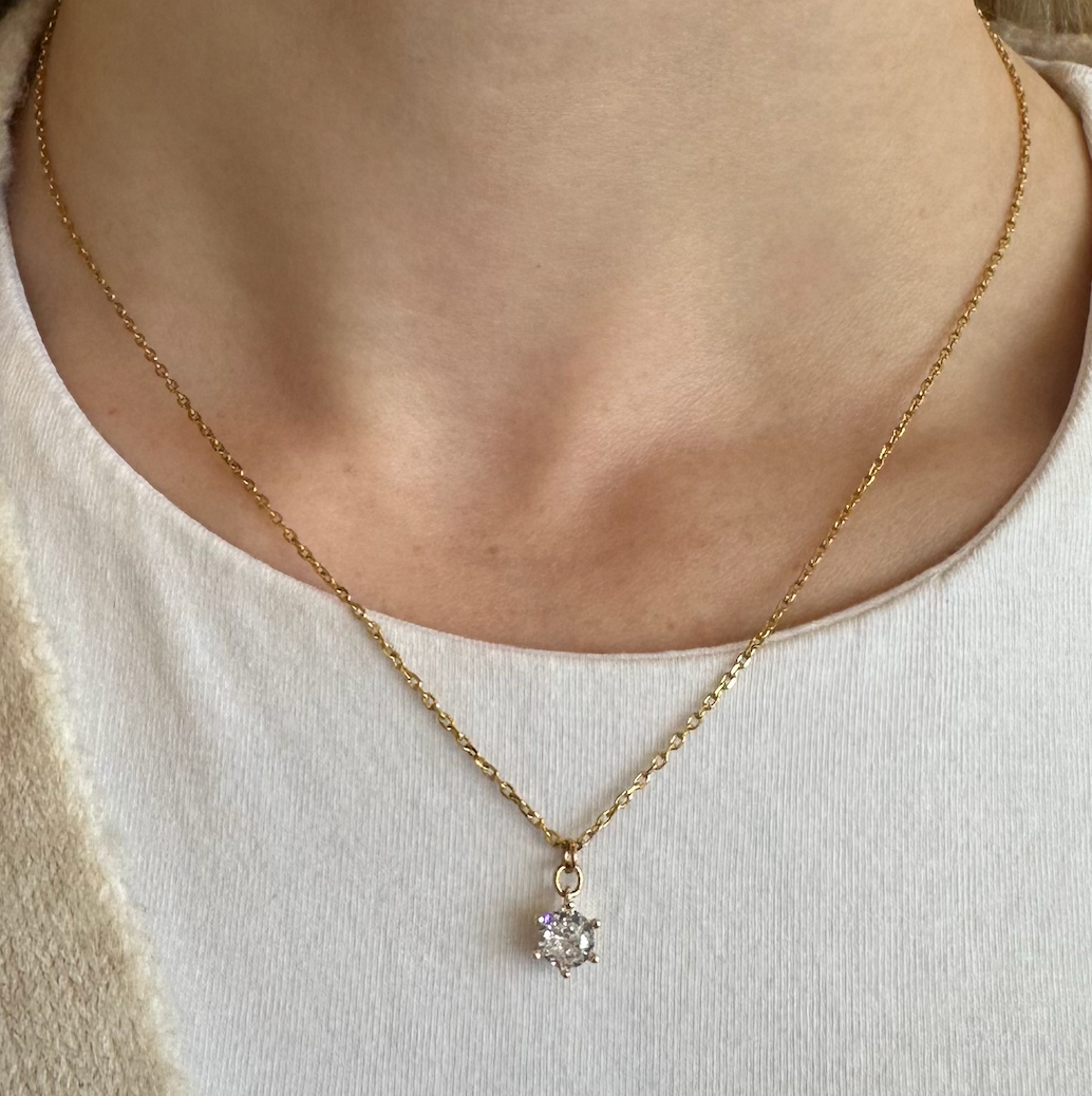 Gold Diamond Necklace