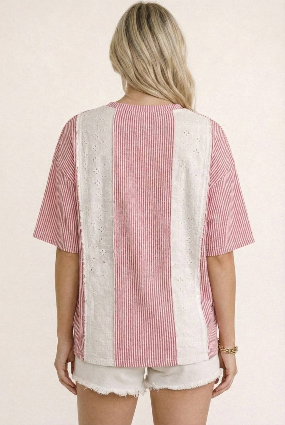 4th of July Feminine classic Americana top