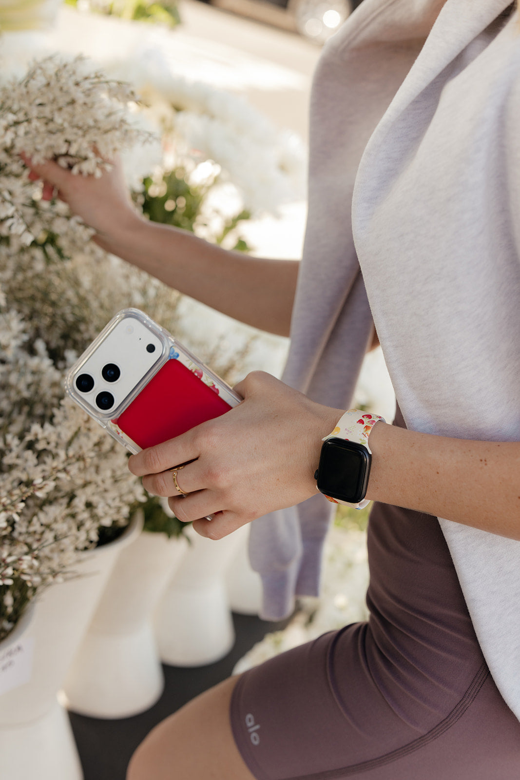 Berry Blossom Watch Band