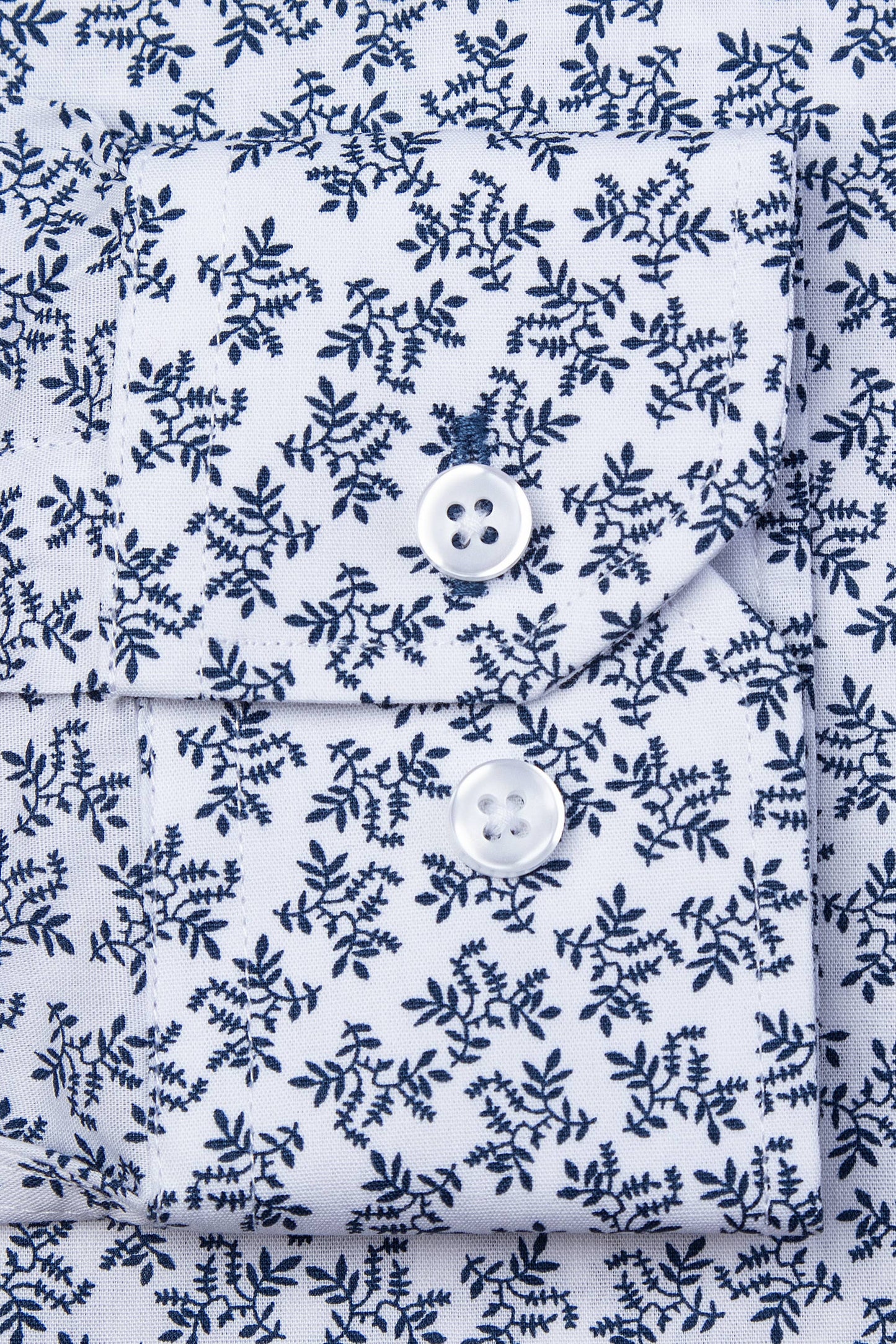 Brooks Floral Untuckable Classic Fit Dress Shirt by Alynn by