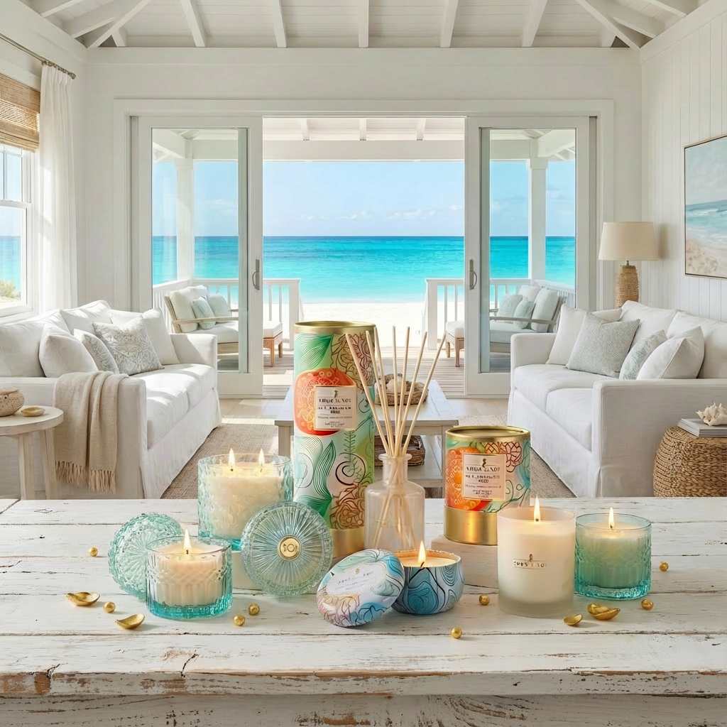 Lotus Blossom Acai 9 oz Aqua De Soi Candle Tin