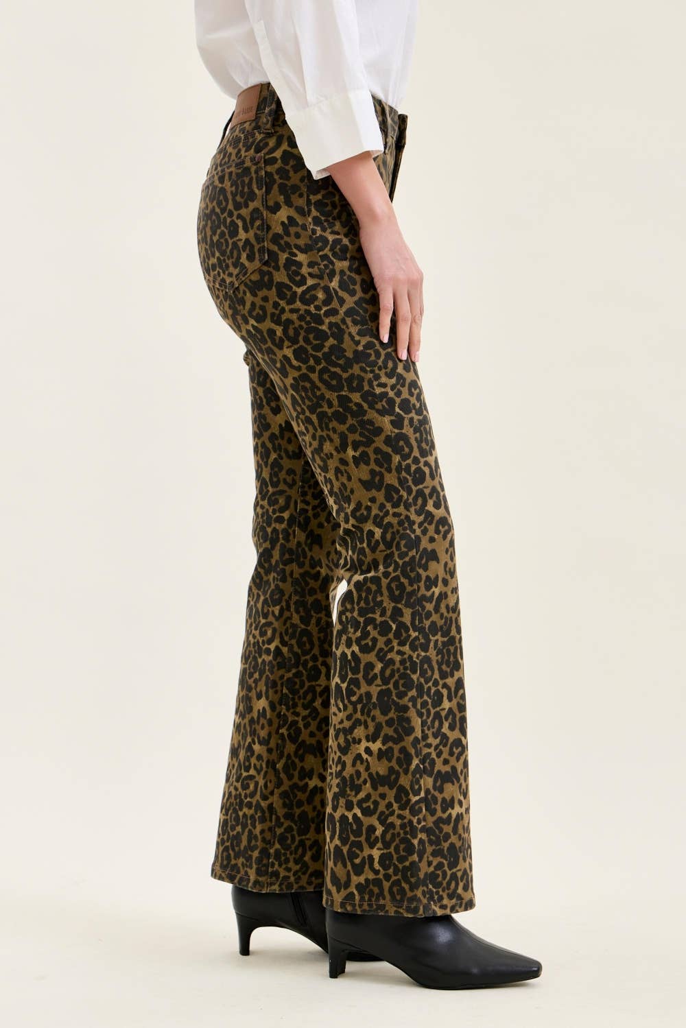 HW Bootcut Leopard Print